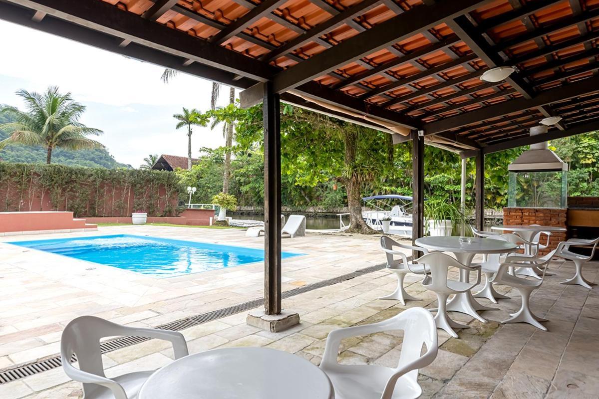 Casa Na Marina Com Piscina Churrasqueira E Pier Guarujá Eksteriør bilde