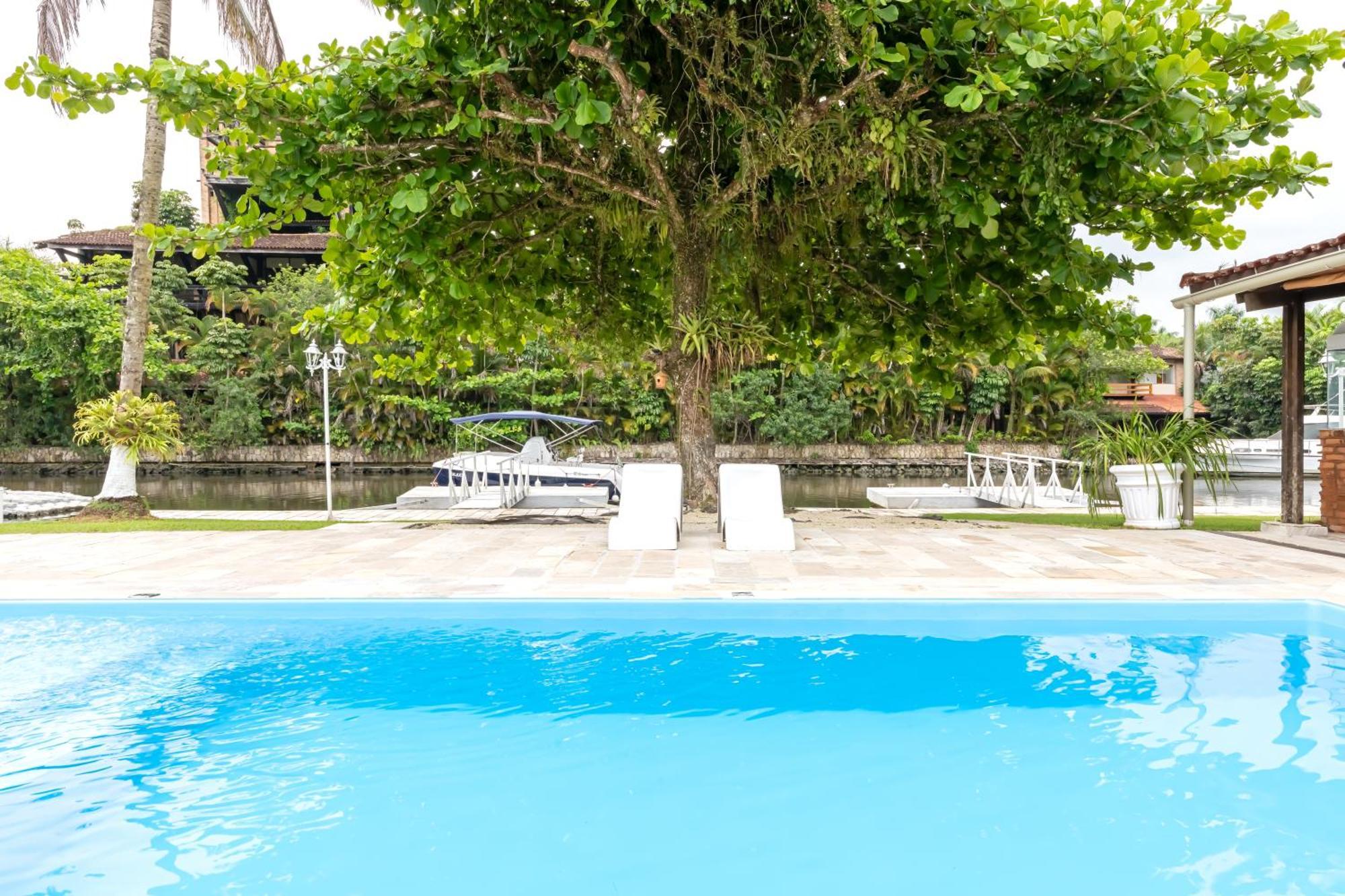 Casa Na Marina Com Piscina Churrasqueira E Pier Guarujá Eksteriør bilde